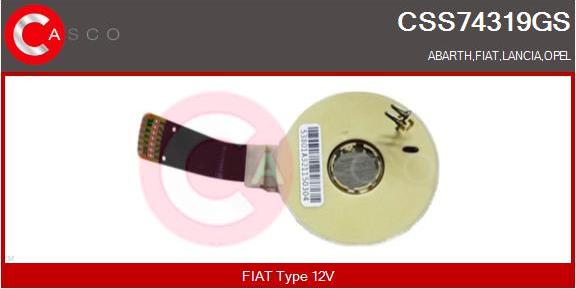 Casco CSS74319GS - Датчик угла поворота руля autosila-amz.com