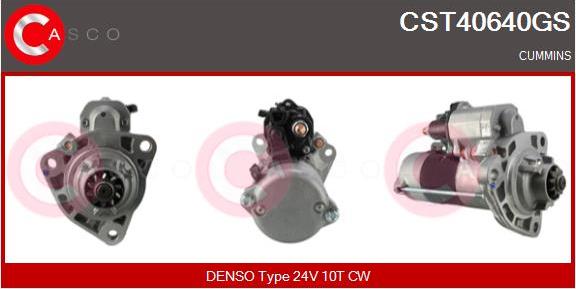 Casco CST40640GS - Стартер autosila-amz.com