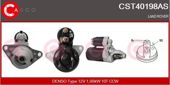 Casco CST40198AS - Стартер autosila-amz.com