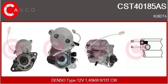 Casco CST40185AS - Стартер autosila-amz.com