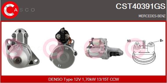 Casco CST40391GS - Стартер autosila-amz.com