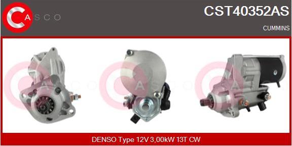 Casco CST40352AS - Стартер autosila-amz.com