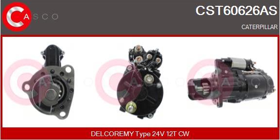 Casco CST60626AS - Стартер autosila-amz.com