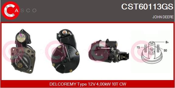 Casco CST60113GS - Стартер autosila-amz.com