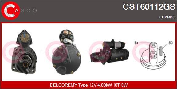 Casco CST60112GS - Стартер autosila-amz.com