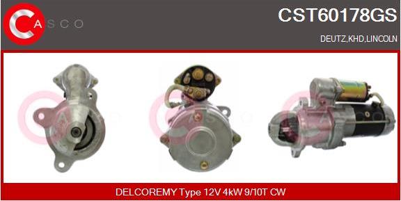 Casco CST60178GS - Стартер autosila-amz.com