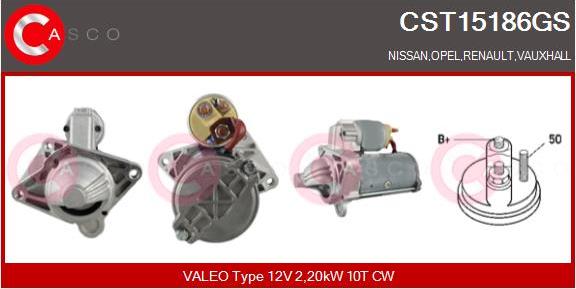 Casco CST15186GS - Стартер autosila-amz.com