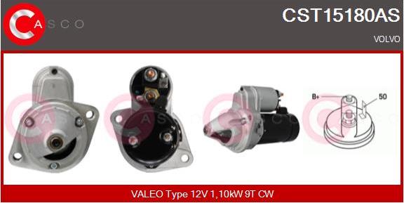 Casco CST15180AS - Стартер autosila-amz.com