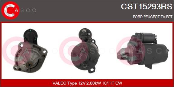 Casco CST15293RS - Стартер autosila-amz.com