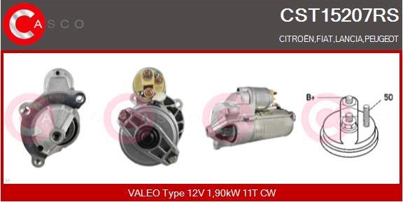 Casco CST15207RS - Стартер autosila-amz.com