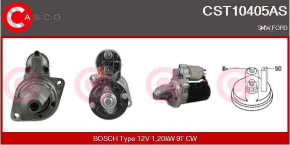 Casco CST10405AS - Стартер autosila-amz.com