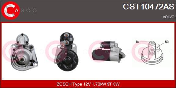 Casco CST10472AS - Стартер autosila-amz.com