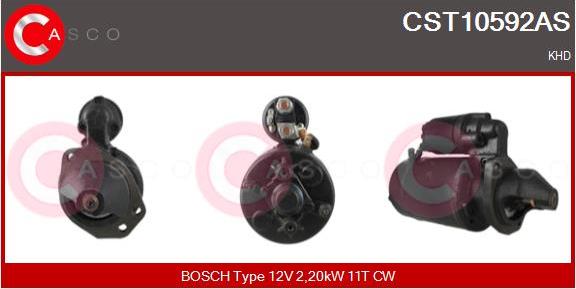 Casco CST10592AS - Стартер autosila-amz.com