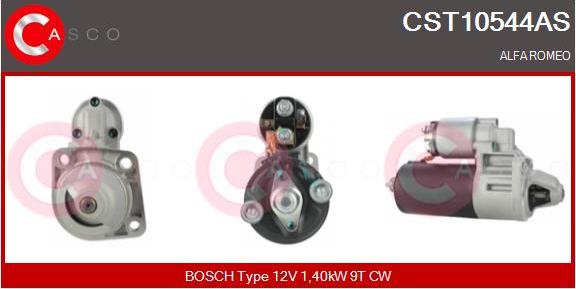 Casco CST10544AS - Стартер autosila-amz.com