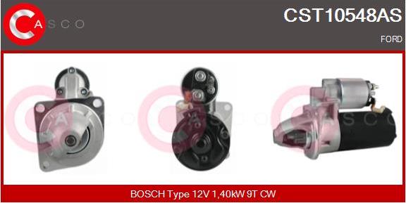 Casco CST10548AS - Стартер autosila-amz.com