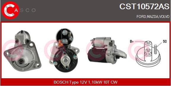 Casco CST10572AS - Стартер autosila-amz.com