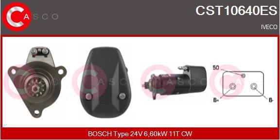 Casco CST10640ES - Стартер autosila-amz.com