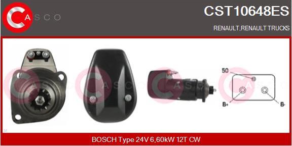 Casco CST10648ES - Стартер autosila-amz.com