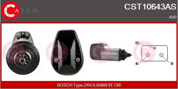 Casco CST10643AS - Стартер autosila-amz.com