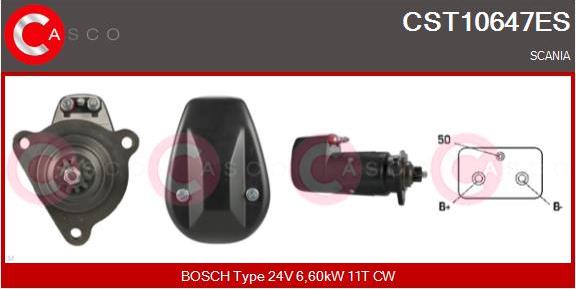 Casco CST10647ES - Стартер autosila-amz.com