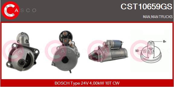 Casco CST10659GS - Стартер autosila-amz.com