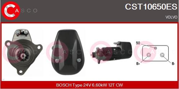 Casco CST10650ES - Стартер autosila-amz.com