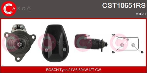 Casco CST10651RS - Стартер autosila-amz.com