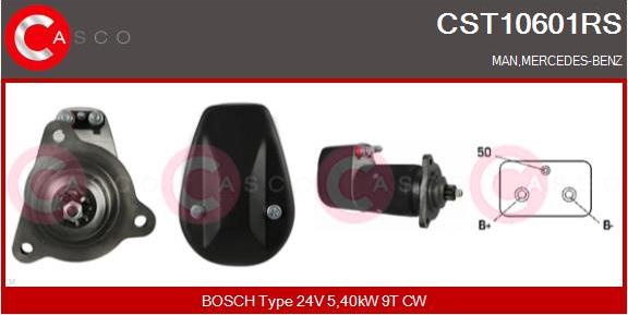 Casco CST10601RS - Стартер autosila-amz.com