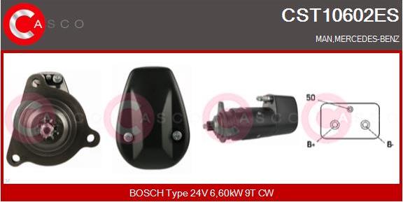 Casco CST10602ES - Стартер autosila-amz.com