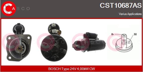 Casco CST10687AS - Стартер autosila-amz.com