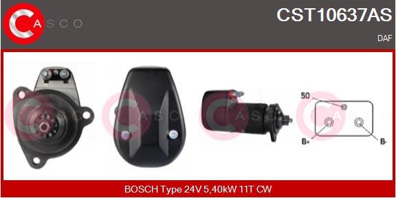 Casco CST10637AS - Стартер autosila-amz.com