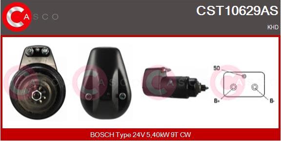 Casco CST10629AS - Стартер autosila-amz.com