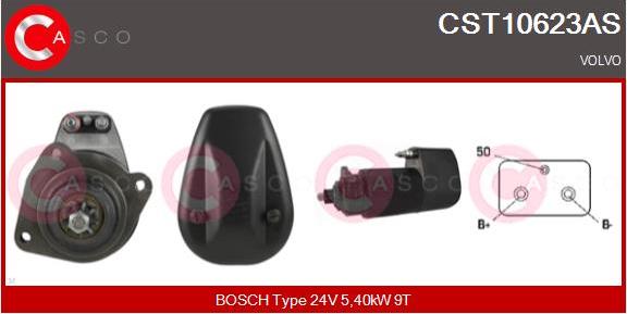 Casco CST10623AS - Стартер autosila-amz.com