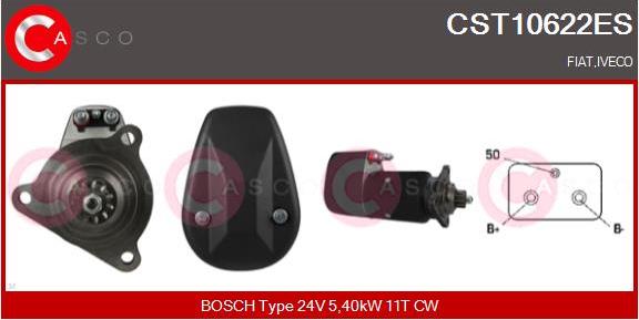 Casco CST10622ES - Стартер autosila-amz.com