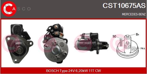 Casco CST10675AS - Стартер autosila-amz.com