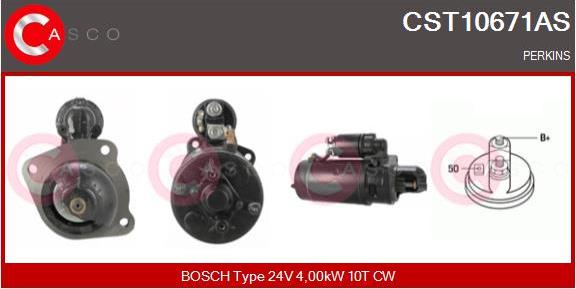 Casco CST10671AS - Стартер autosila-amz.com