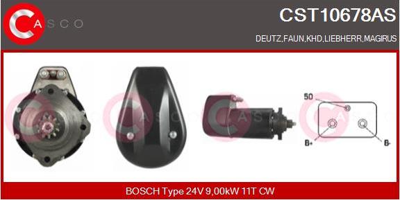 Casco CST10678AS - Стартер autosila-amz.com