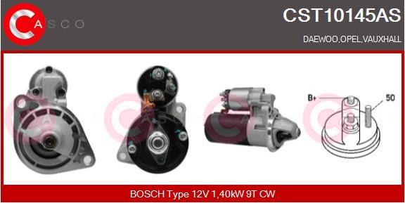 Casco CST10145AS - Стартер autosila-amz.com