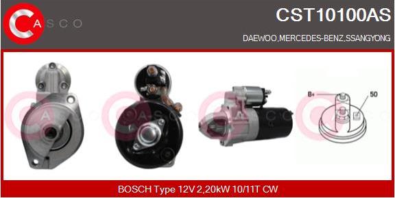 Casco CST10100AS - Стартер autosila-amz.com