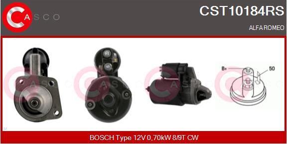 Casco CST10184RS - Стартер autosila-amz.com