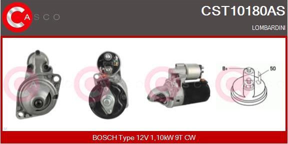 Casco CST10180AS - Стартер autosila-amz.com