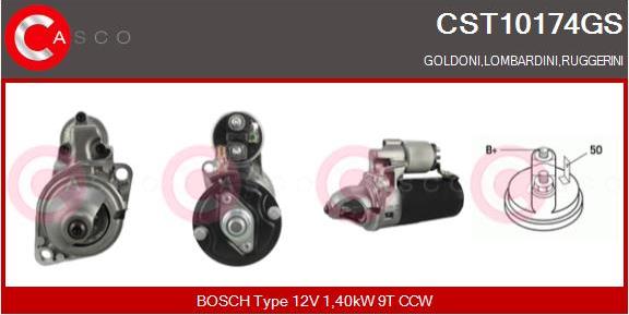 Casco CST10174GS - Стартер autosila-amz.com