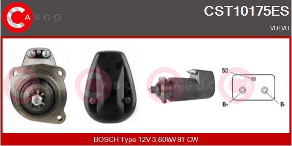 Casco CST10175ES - Стартер autosila-amz.com