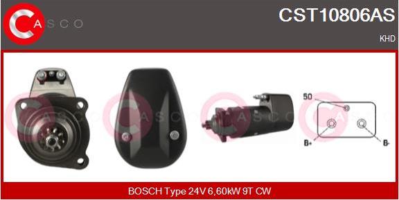 Casco CST10806AS - Стартер autosila-amz.com