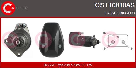 Casco CST10810AS - Стартер autosila-amz.com