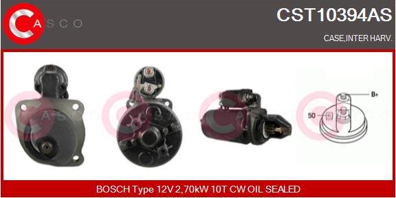 Casco CST10394AS - Стартер autosila-amz.com