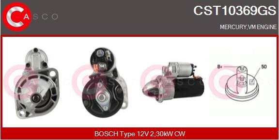 Casco CST10369GS - Стартер autosila-amz.com