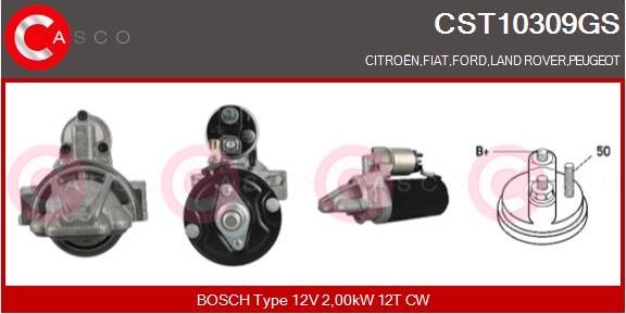 Casco CST10309GS - Стартер autosila-amz.com