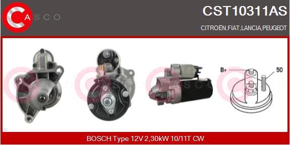 Casco CST10311AS - Стартер autosila-amz.com