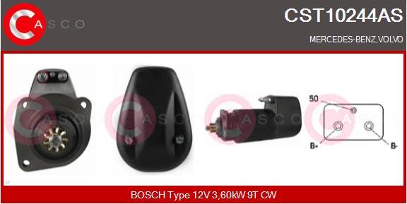 Casco CST10244AS - Стартер autosila-amz.com